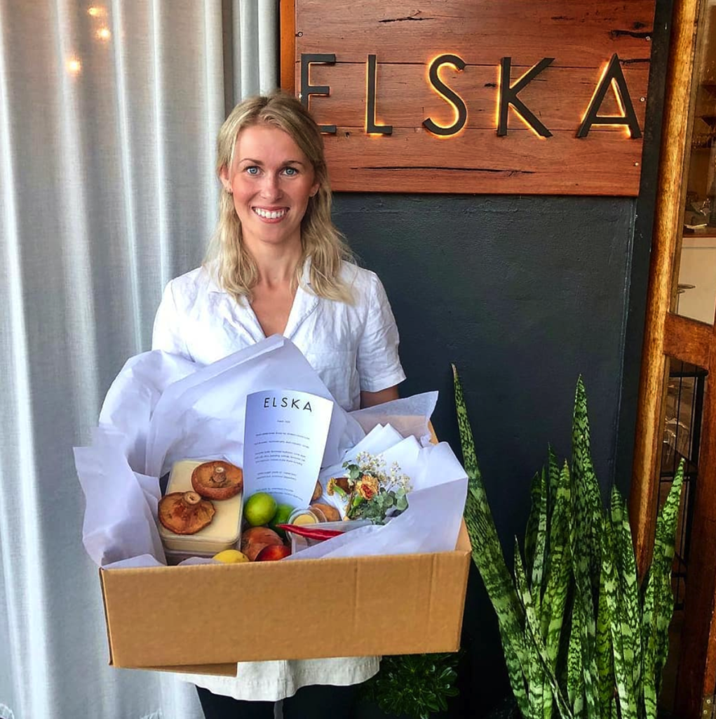 Elska restaurant produce box