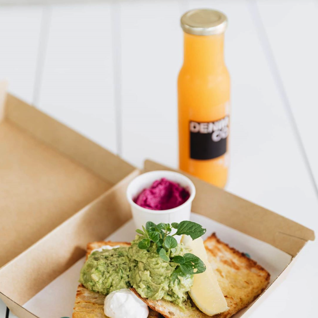 Denim Co breakfast takeaway Brisbane